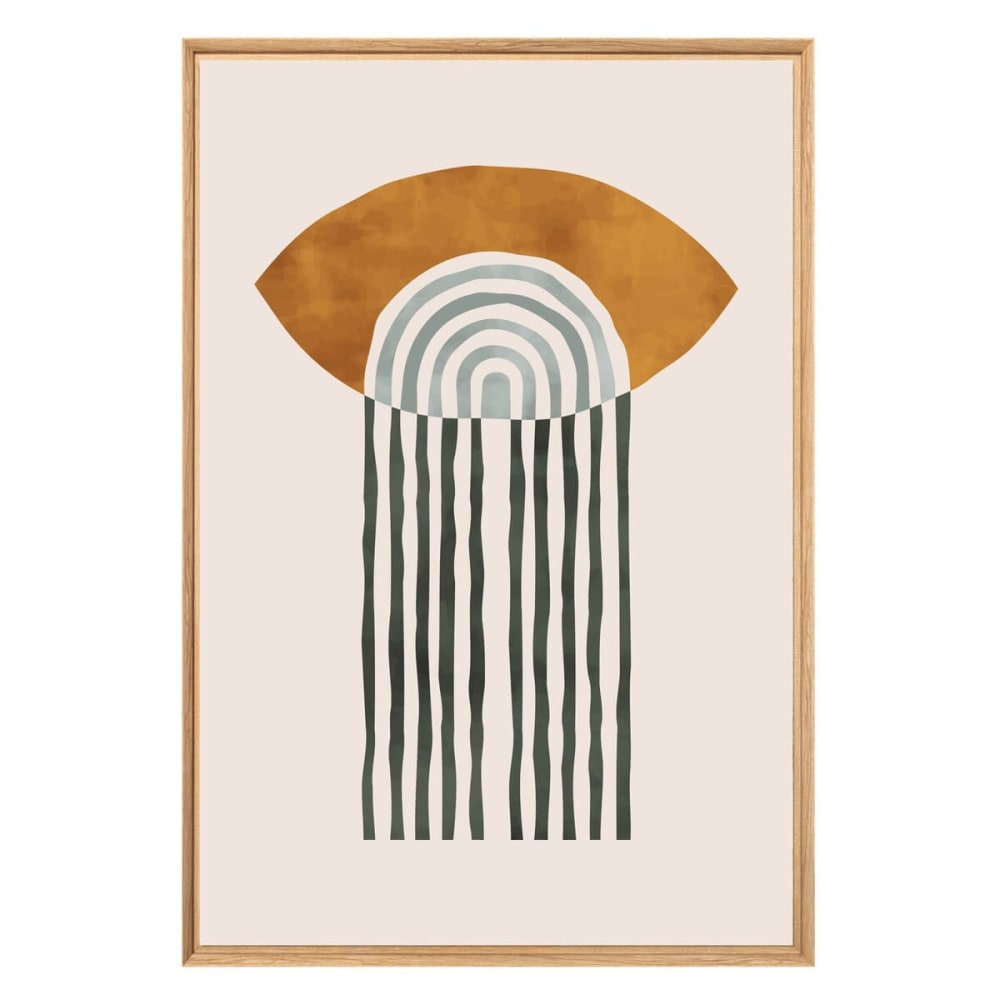 Tableau mural encadré abstrait 65x97