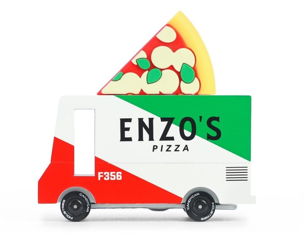 Pizza van - Rosso - PVC - Cloruro di polivinile