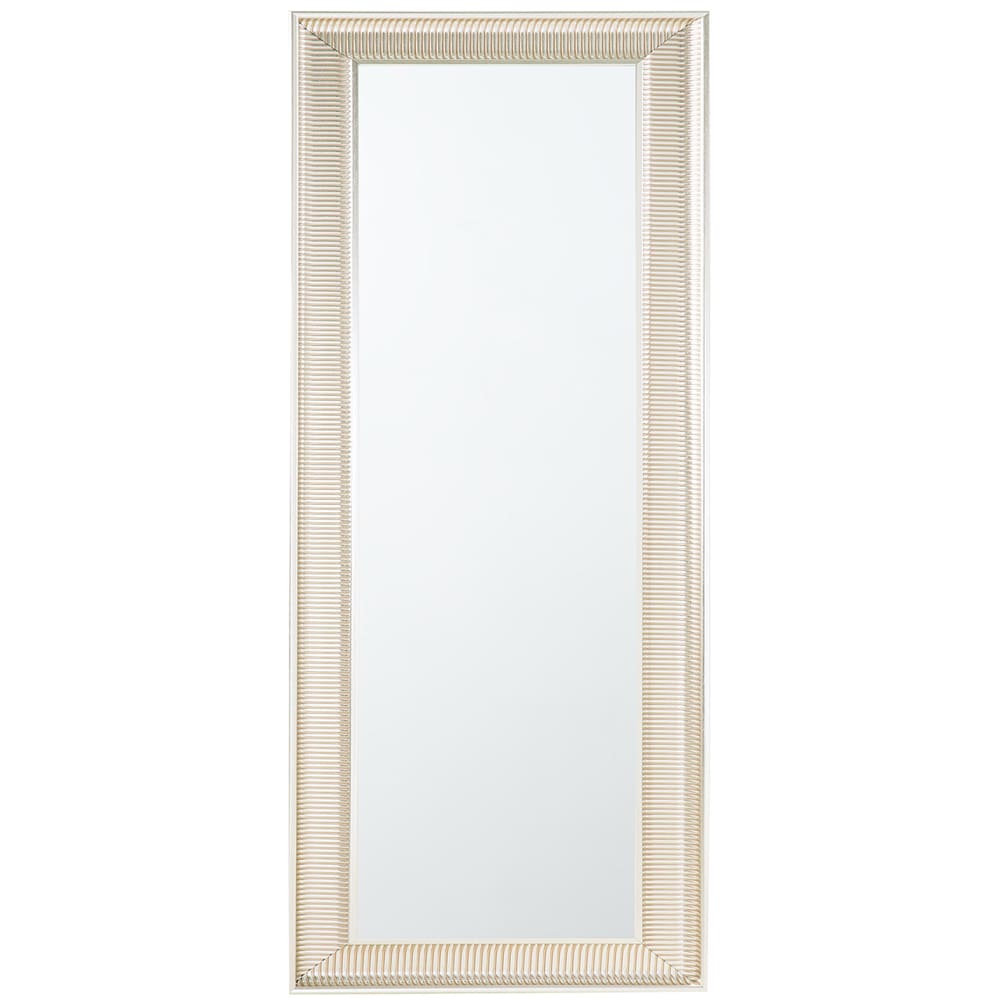 Wandspiegel aus Kunststoff 141 x 51, silber - Maisons Du Monde
