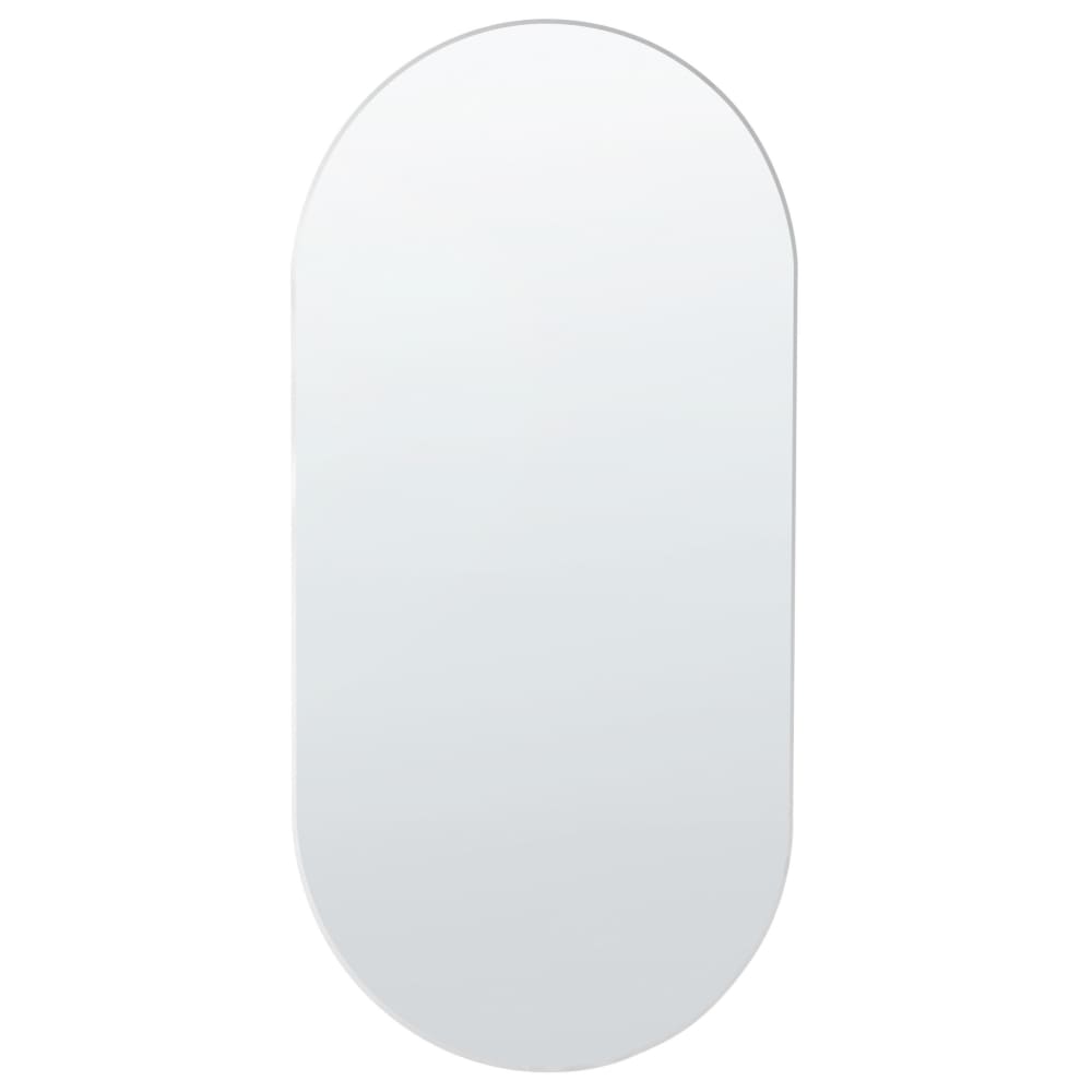 Wandspiegel aus Glas 80 x 40, silber - Maisons Du Monde