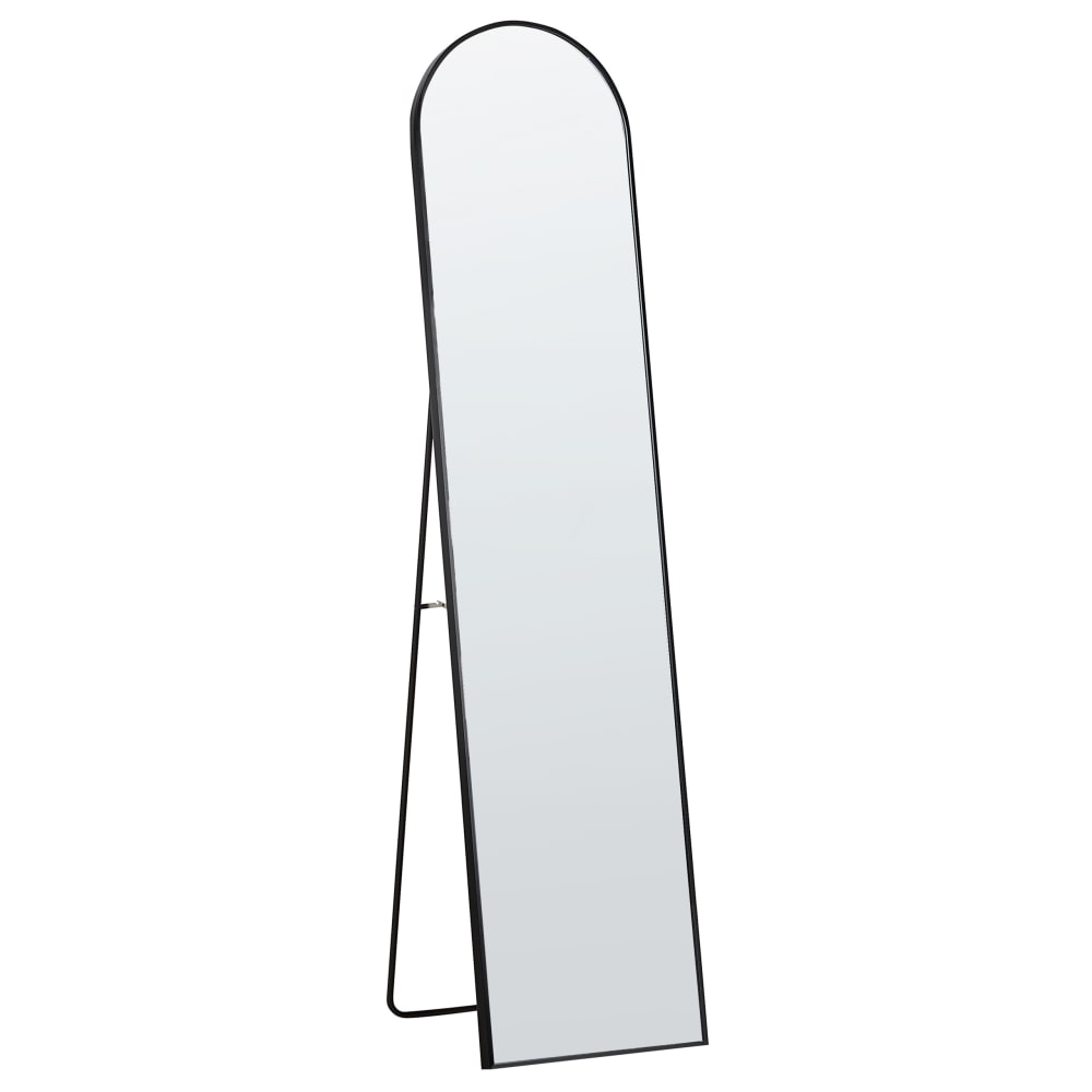 Standspiegel aus Glas 150 x 36, schwarz - Maisons Du Monde