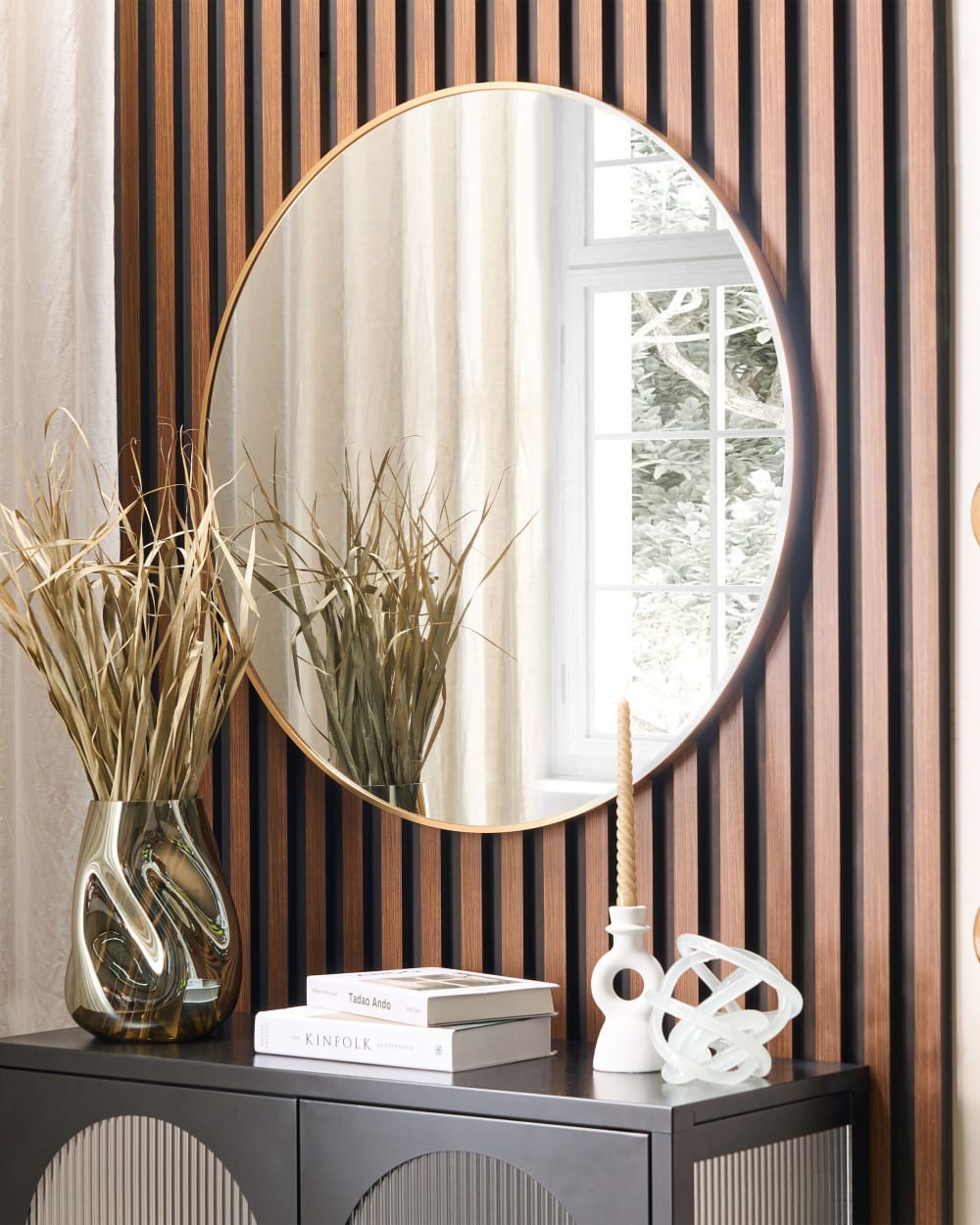 Wandspiegel Aus Glas 80 X 80, Gold