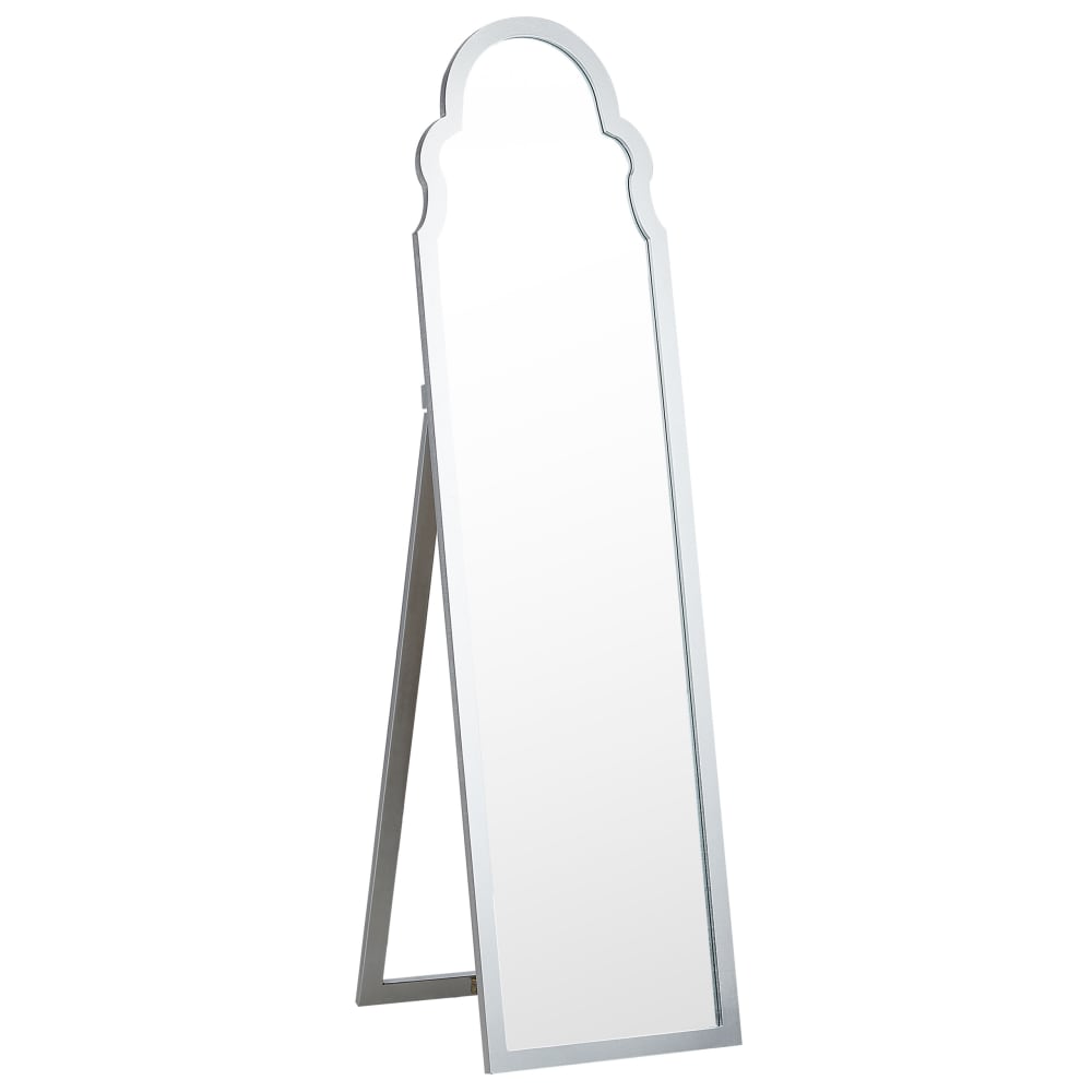 Standspiegel aus Holzwerkstoff 150 x 40, silber - Maisons Du
