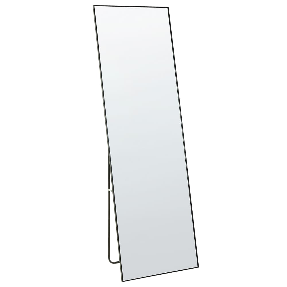 Standspiegel aus Metall 156 x 50, schwarz - Maisons Du Monde