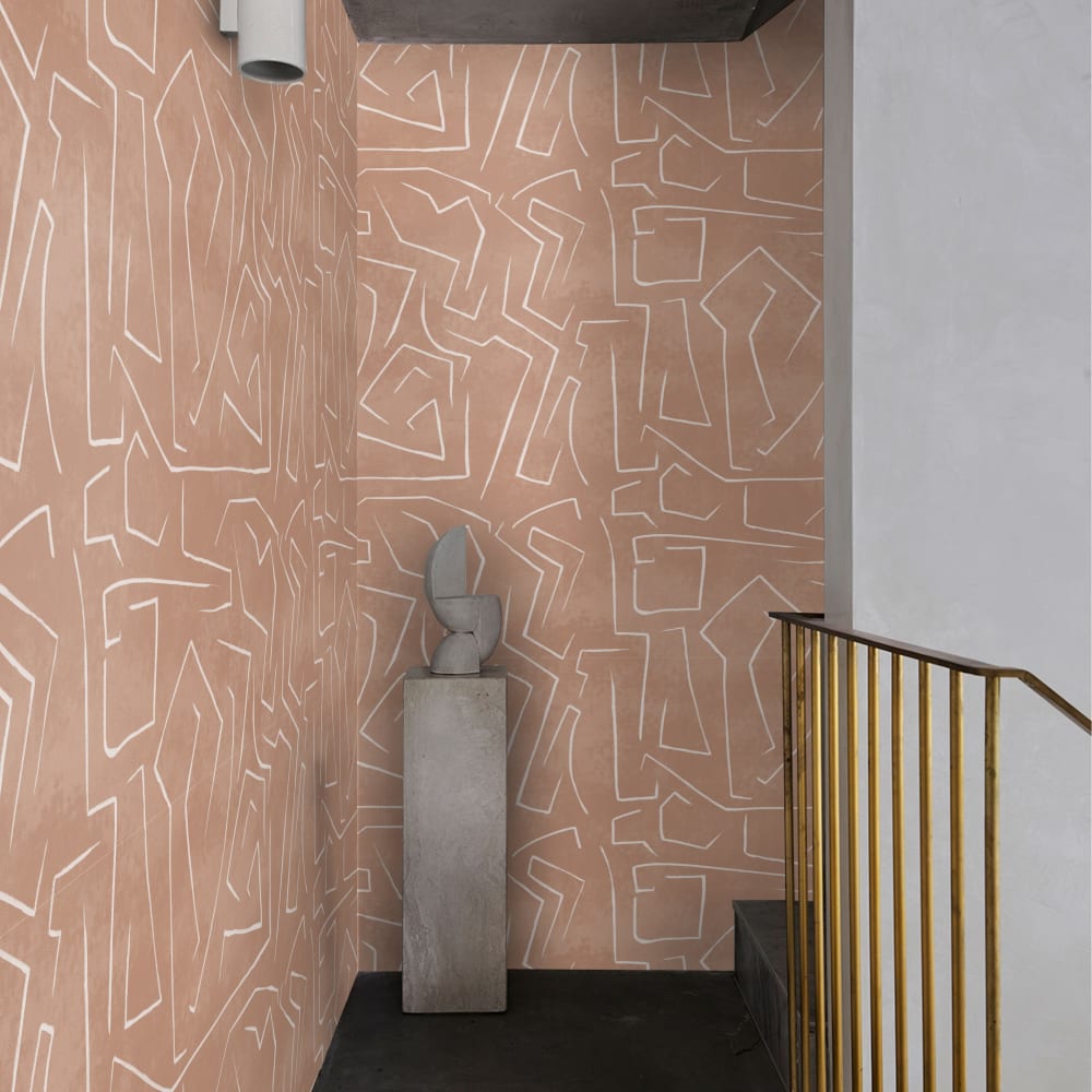 Papier Peint Graffiti, papier véritable, 200x280cm, 8 feuilles — vue 3
