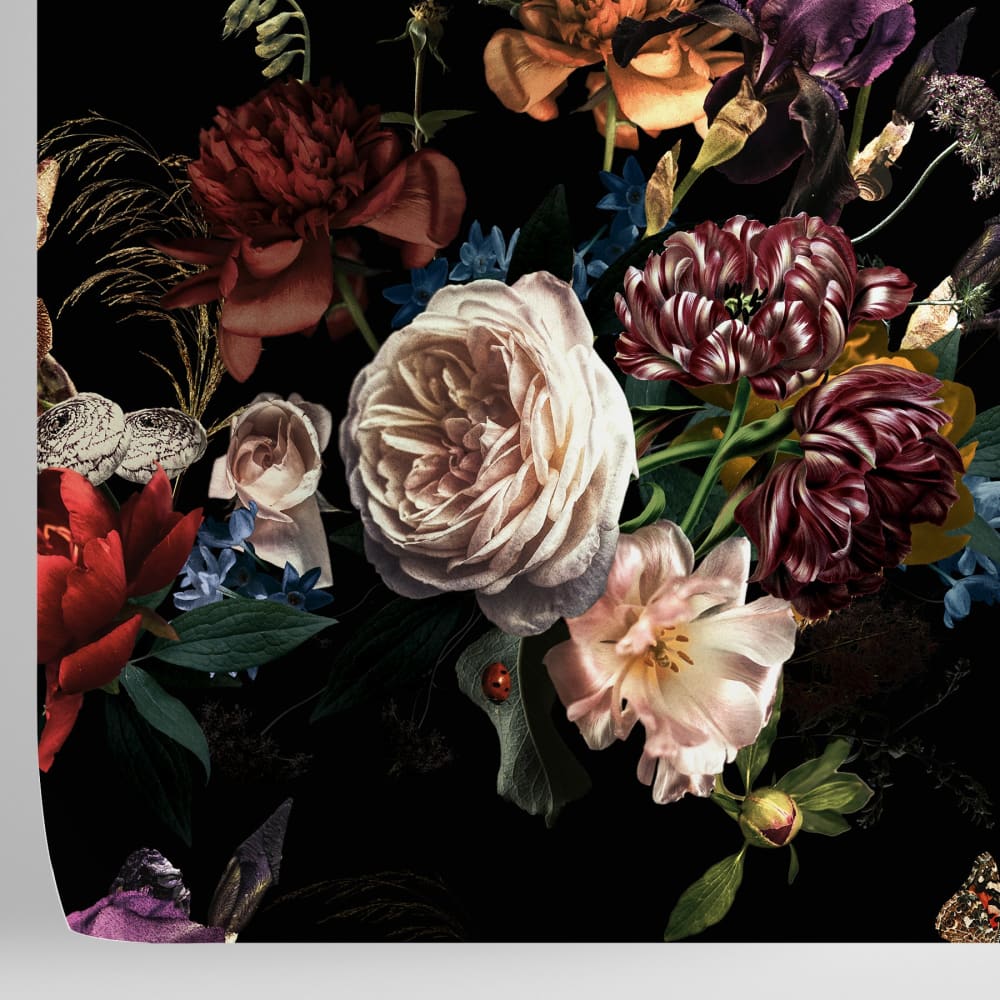 Papier Peint Renaissance, papier véritable, 200x280cm, 8 feuilles — vue 4