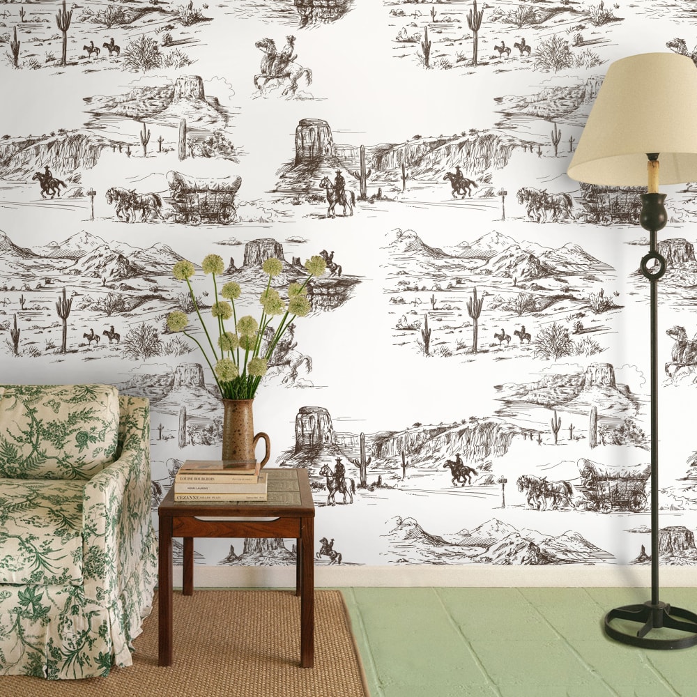 Papier Peint western,