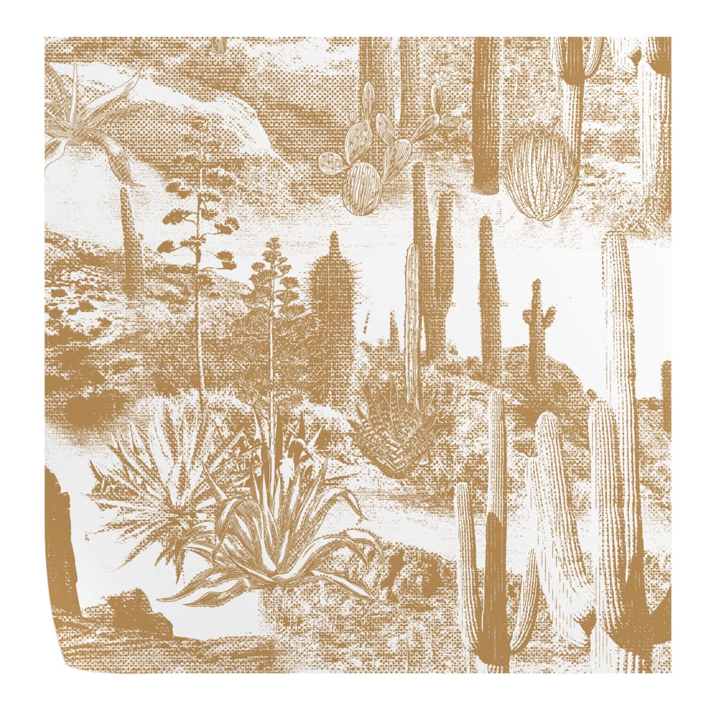 Papier Peint Cactus, papier véritable, 200x280cm, 8 feuilles — vue 4