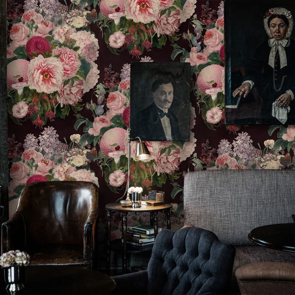 papier Peint Floral,