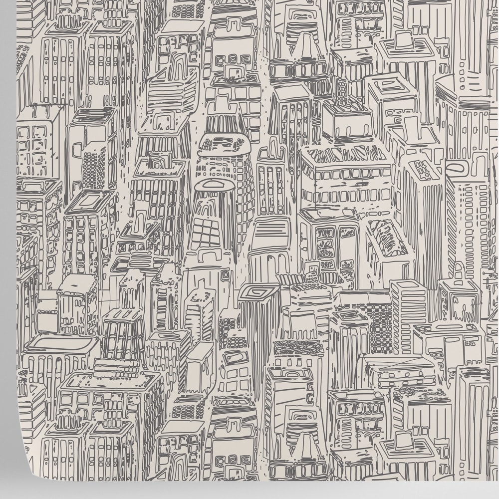 Papier Peint Skyscrapers, papier véritable, 200x280cm, 8 feuilles — vue 4