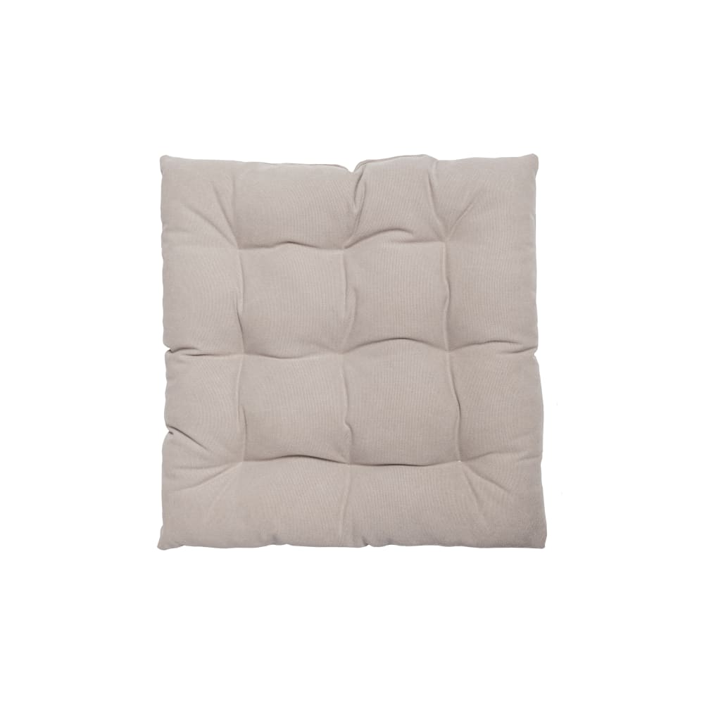 Cuscino da terra in cotone grigio 60x60 - Modello Contemporaneo - Cotone
