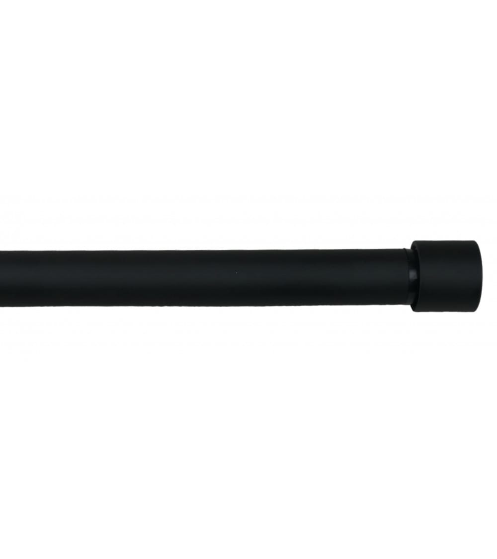 Kit tringle extensible ø 16/19 mm 165 à 310 cm noir