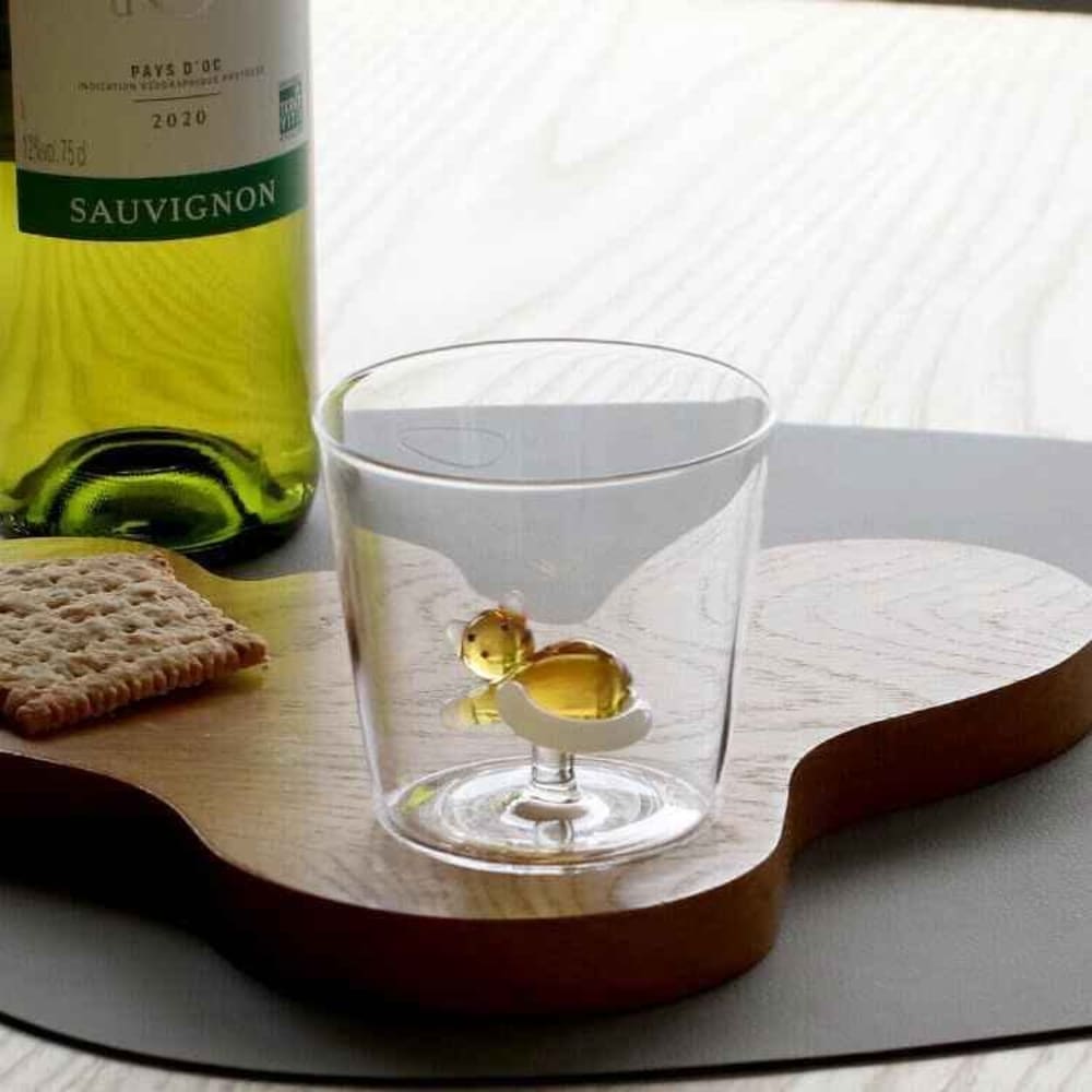 Verre chat endormi tabby cat - Maisons du Monde
