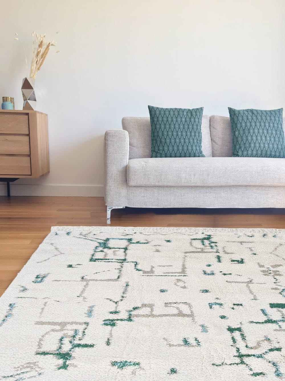Tapis design avec franges 120 x 170 cm — vue 3