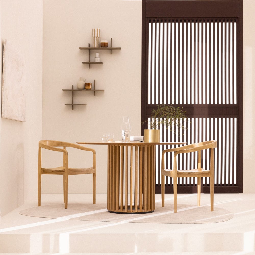 Etagère murale en bois - bois clair — vue 3