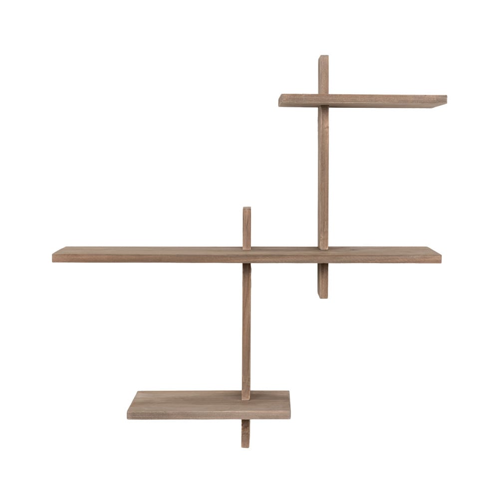 Etagère murale en bois - bois clair — vue 4