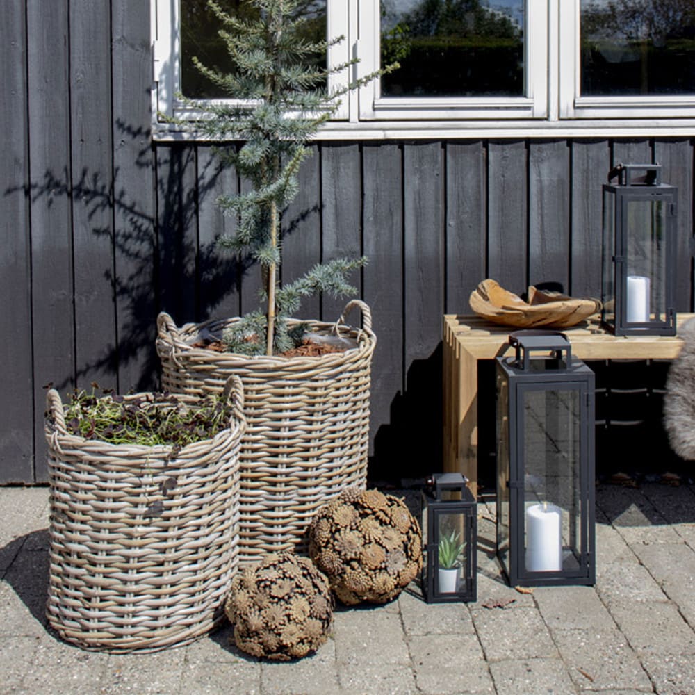 Lot de 2 paniers en rotin - naturel - Maisons du Monde