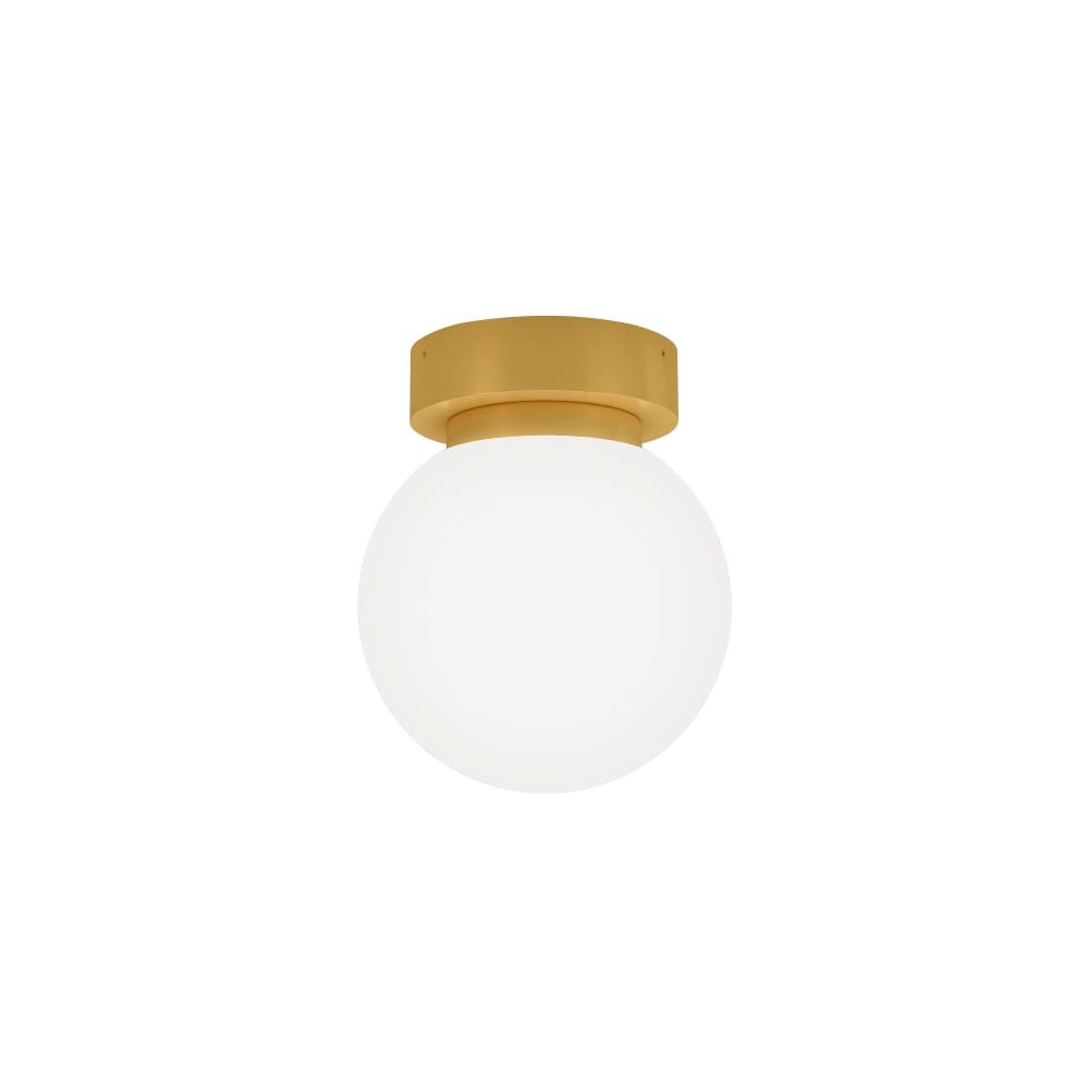 Applique salle de bains en verre couleur bronze