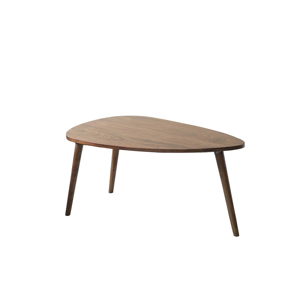 Table basse en mindi massif finition noyer - Maisons du Monde