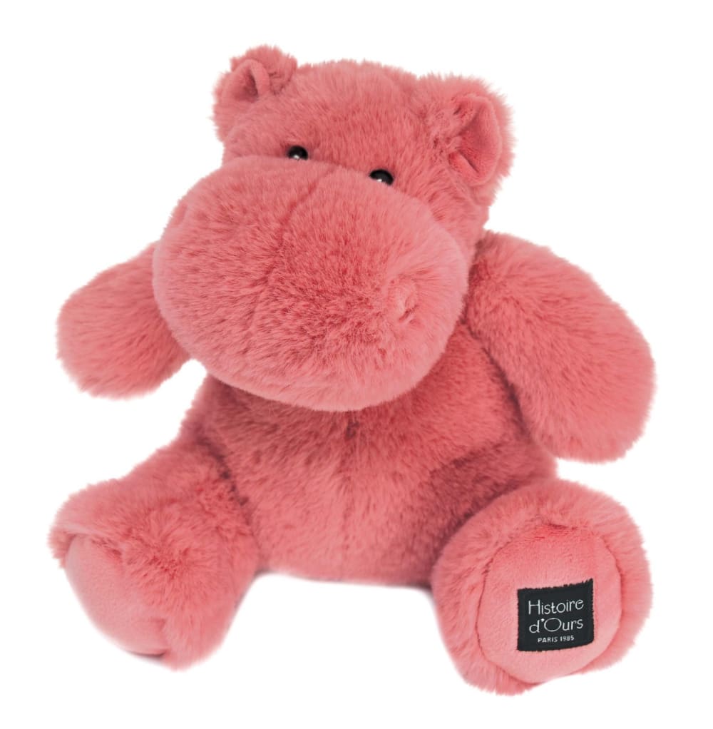 Histoire d'Ours Peluche hippo hip chic terracotta 25 cm Rose Pes - Polyester - 15x25x10cm