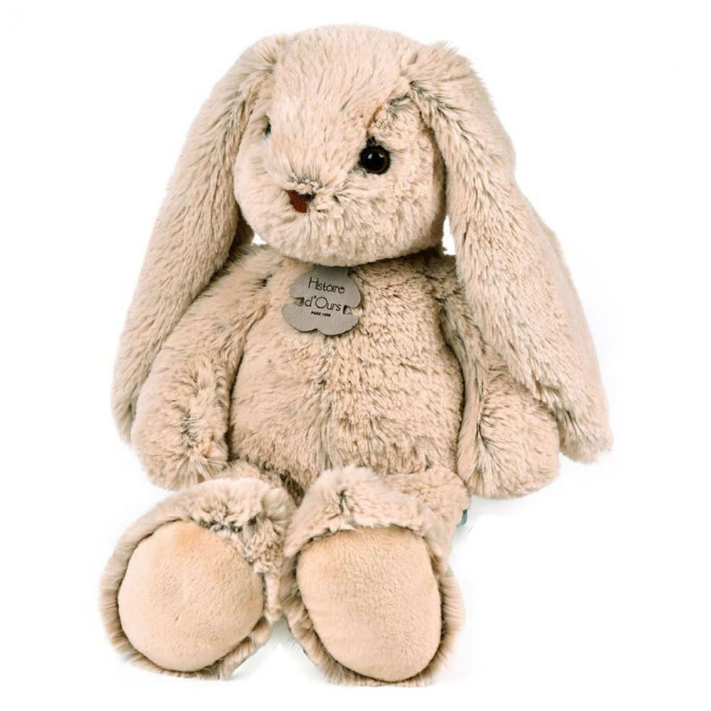 Peluche coniglio beige 40 cm - Histoire d'Ours