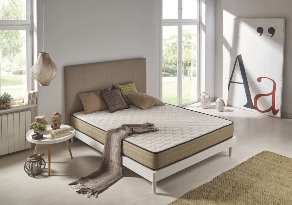 Matratze mit recyceltem Schaumstoffkern 90x190 cm - Maisons Du