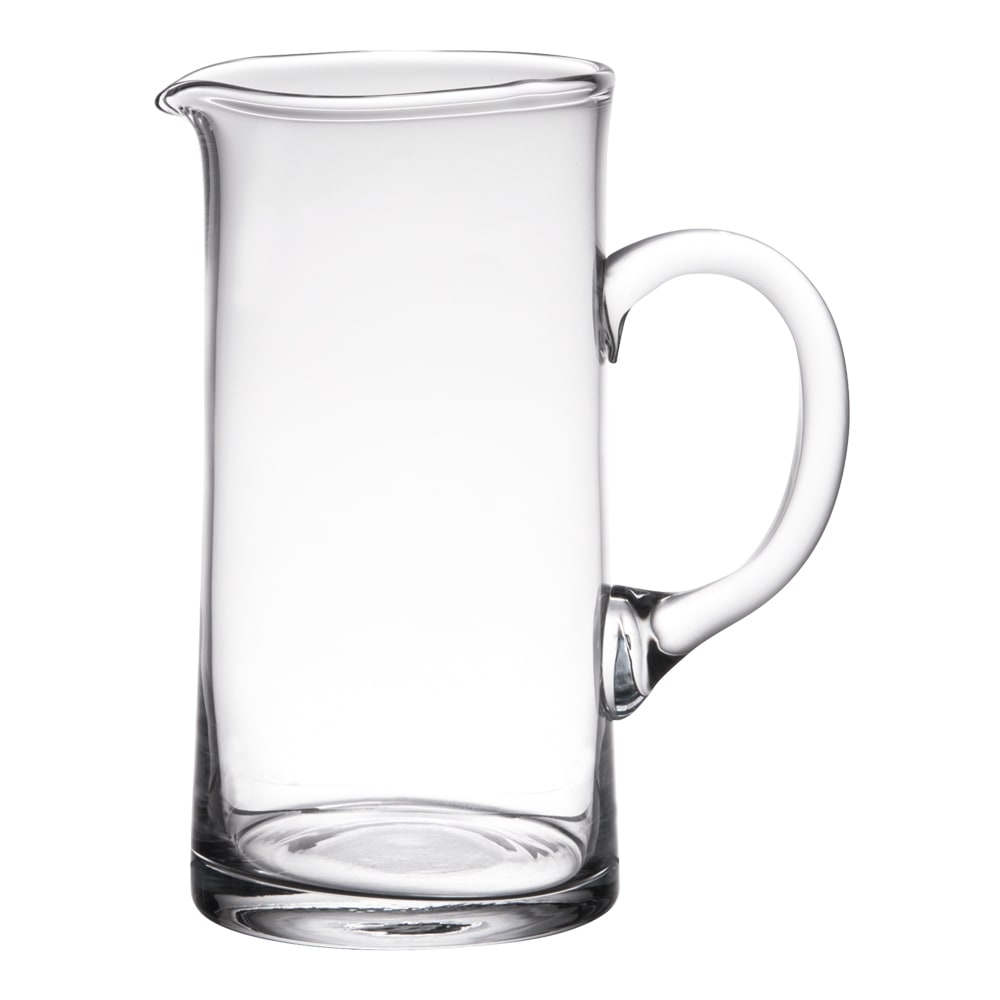 Pichet 1 l en verre transparent / cristal