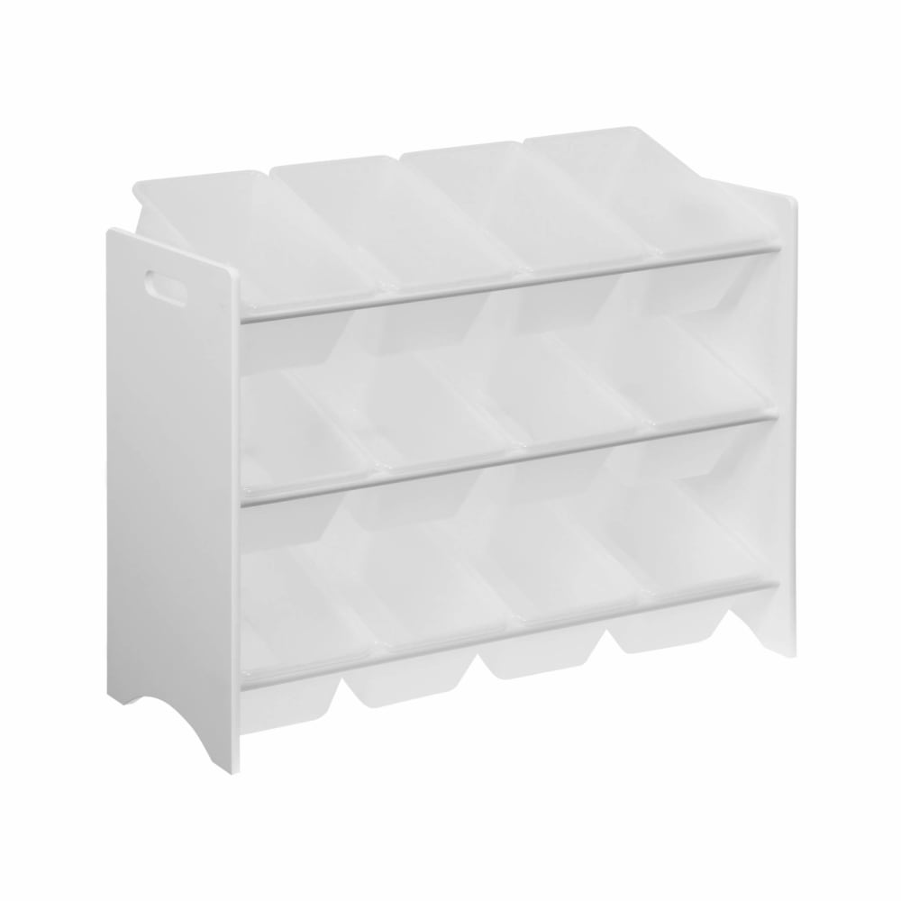 Alice's Garden Aufbewahrungsmöbel für Kinder mit 12 Boxen style modern WEISS SPANPLATTE Kinder