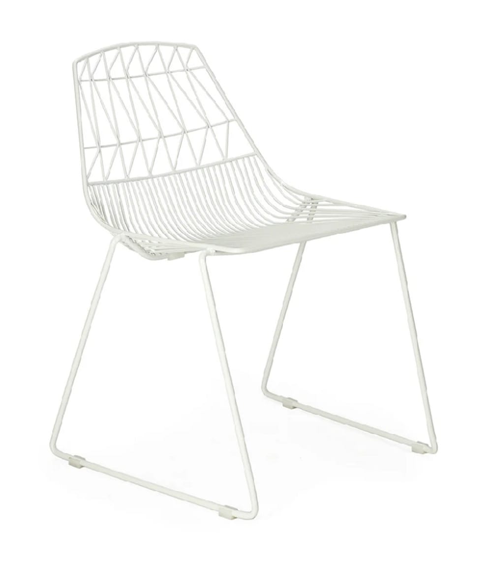 Silla de terraza apilable blanca - Maisons du Monde