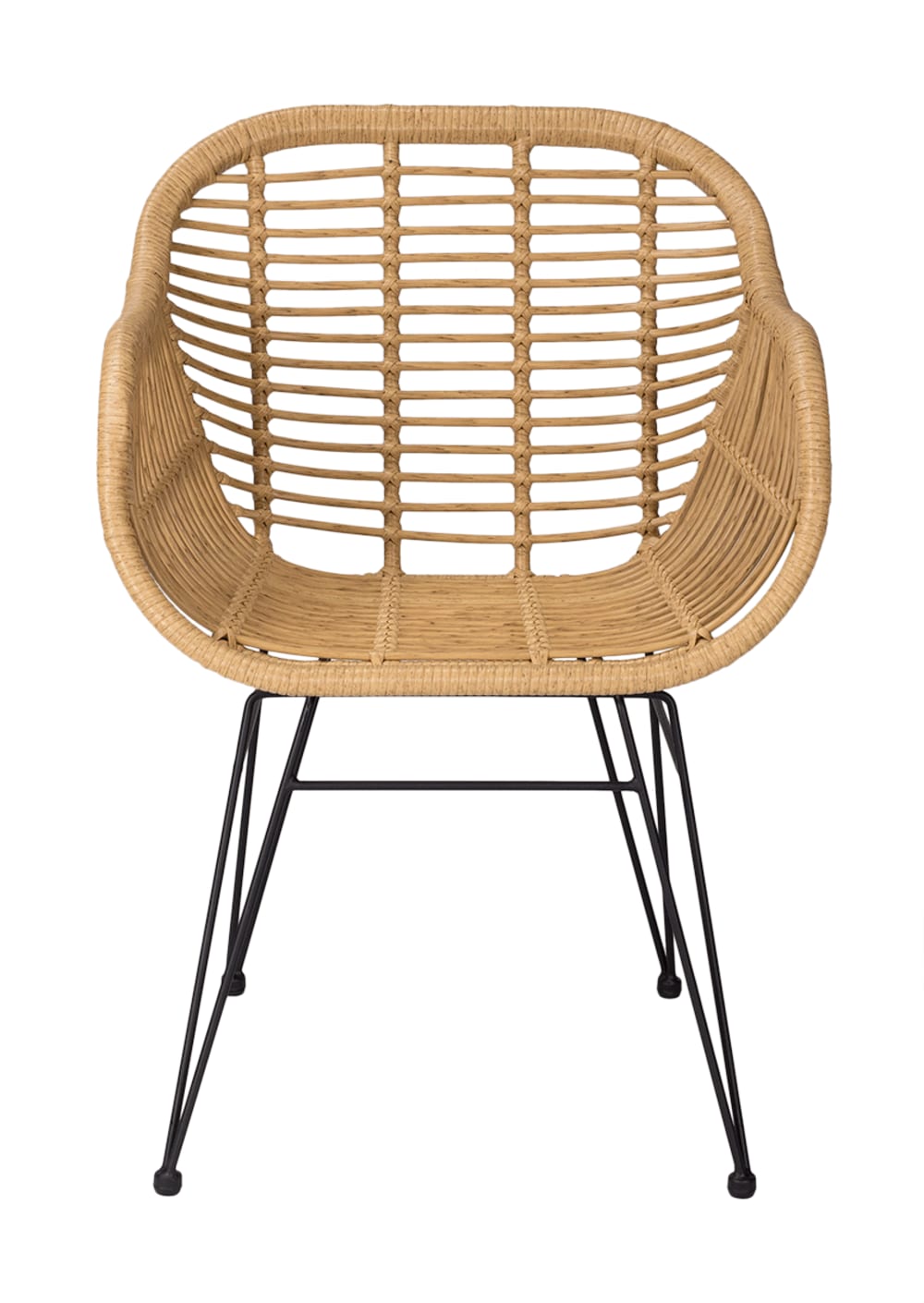 Silla Comedor Ratán sintetico color Natural