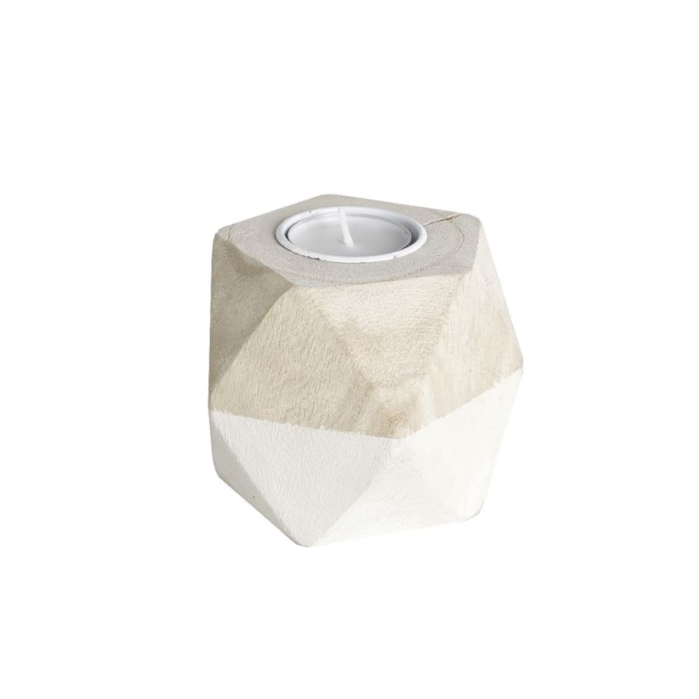 Bougeoir origami tu blanc — vue 4