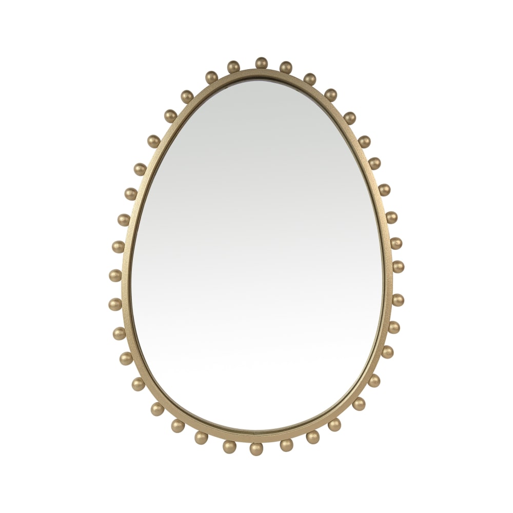 Miroir métal 46x61cm dore - Maisons du Monde