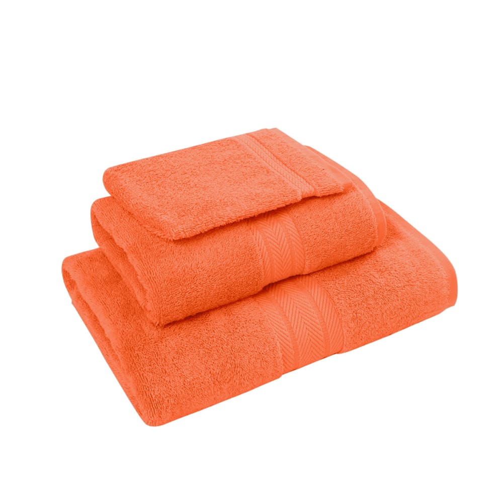Ensemble de bain 3 pièces corail - Maisons du Monde