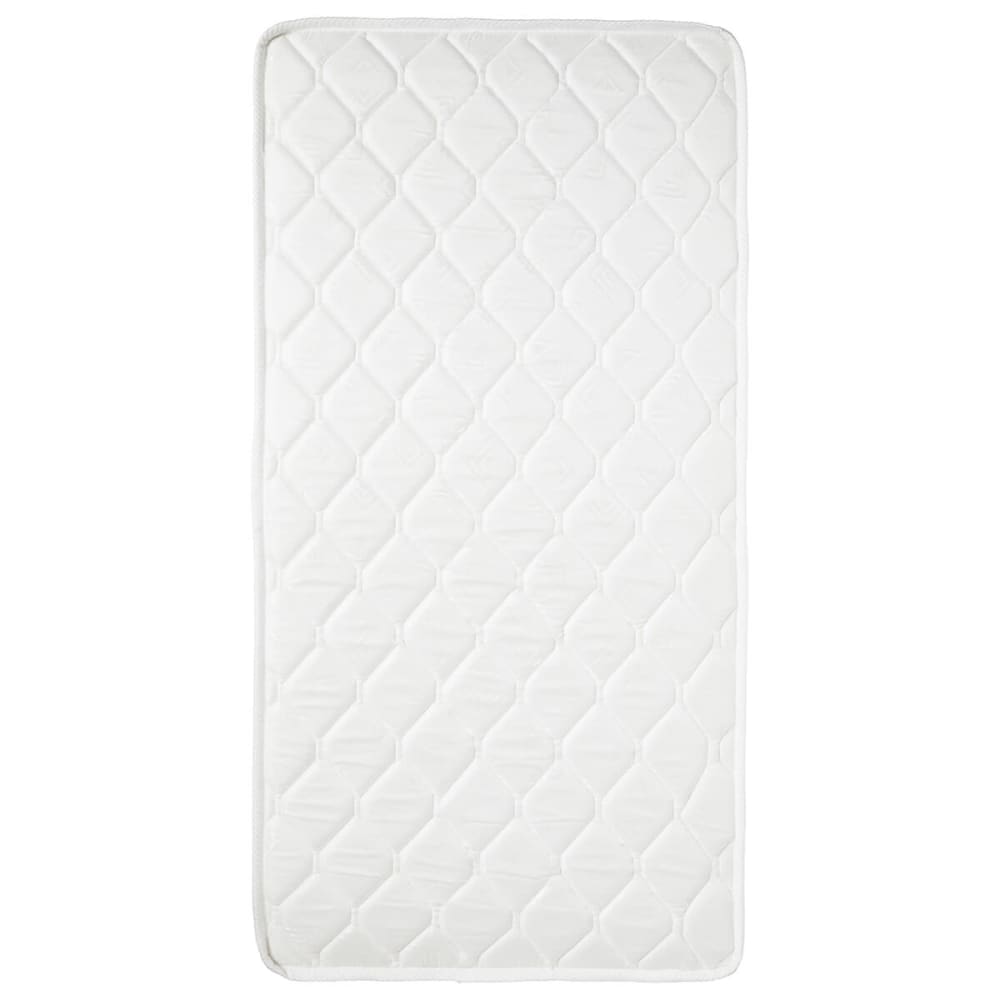 Matelas bébé blanc en polyester 70x140 cm