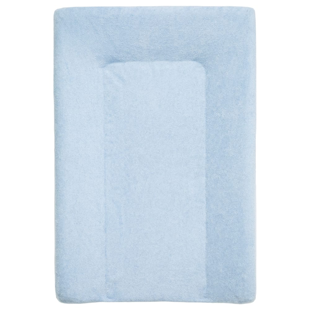 BabyCalin - Housse de matelas à langer bébé bleu en coton 50x70 cm
