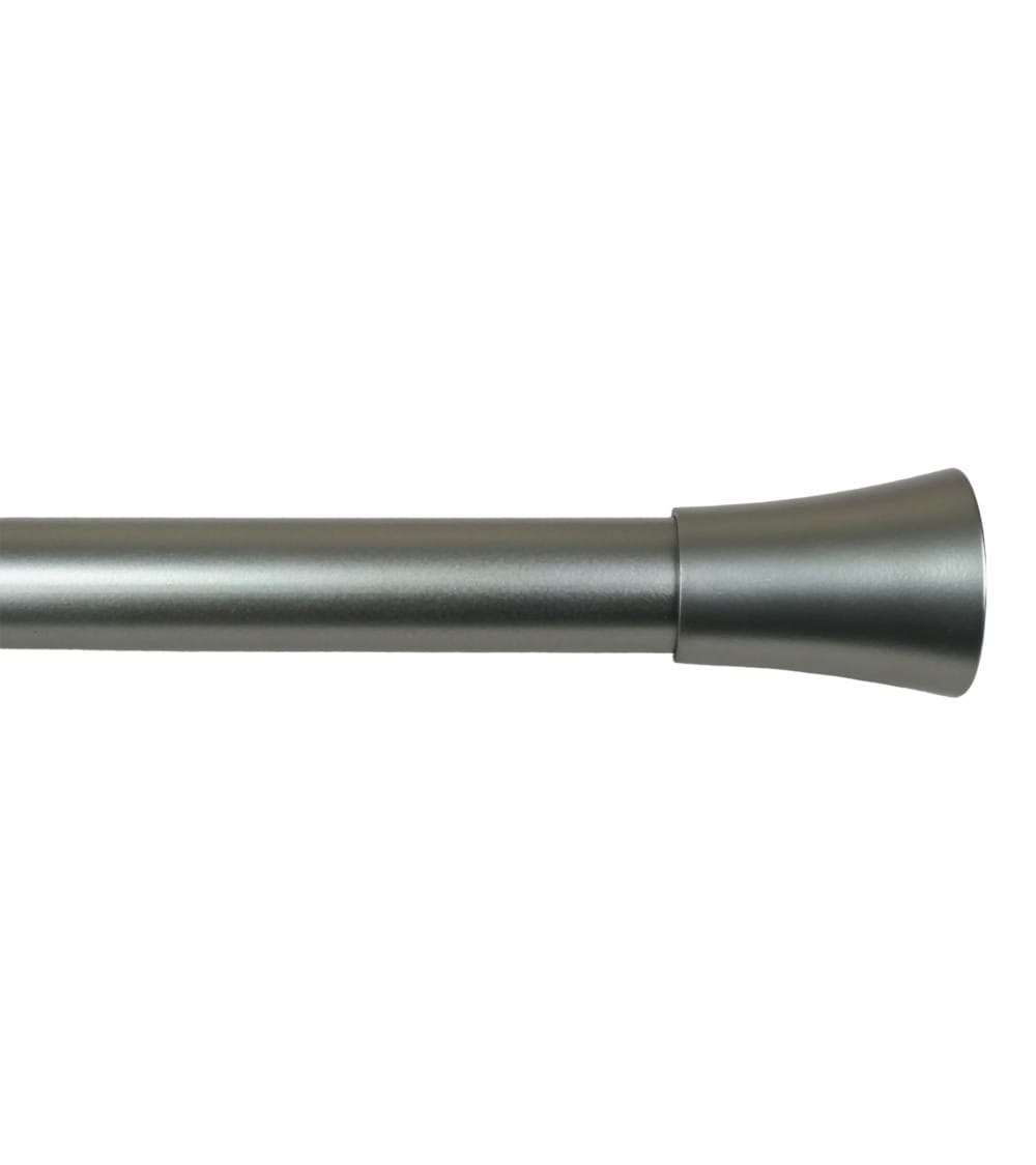 Kit Tringle Extensible Ø25/28 mm - 110 à 210 cm argenté