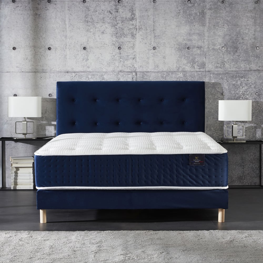 Matelas hybride ensaches accueil memoire de forme latex 160x200 - Maisons du Monde