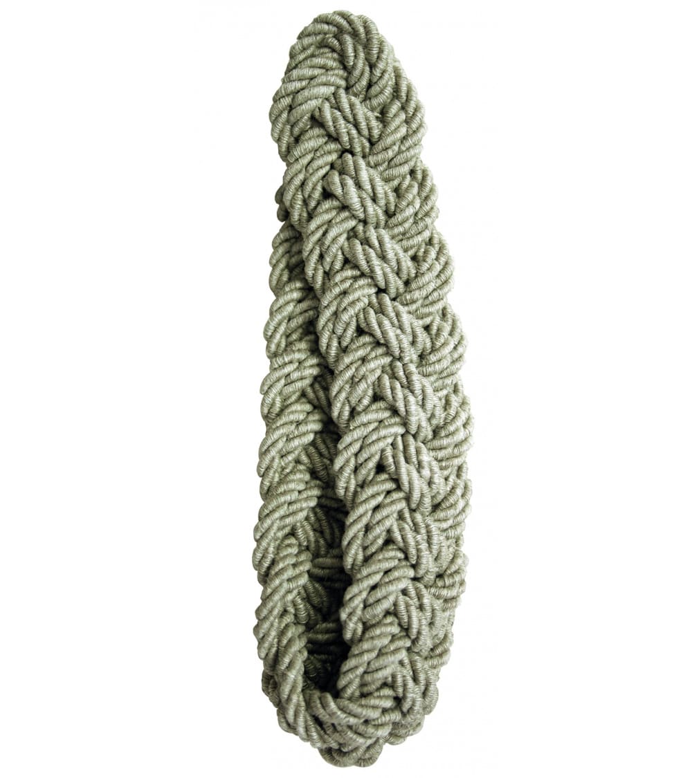 Embrasse rideau textile magnétique sans perçage beige