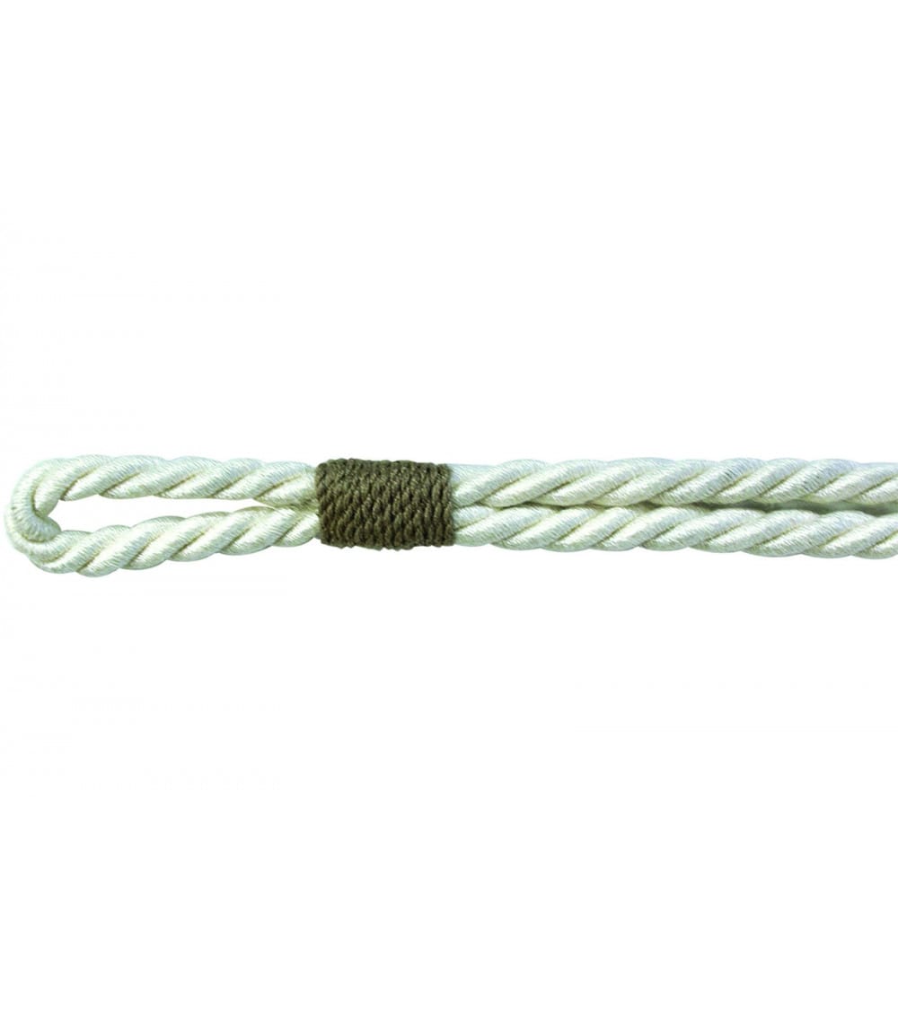 Embrasse rideau textile cordon beige