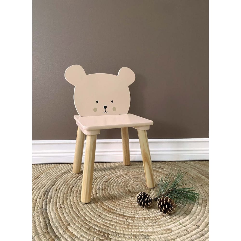 Sedia orso in legno - JaBaDaBaDo