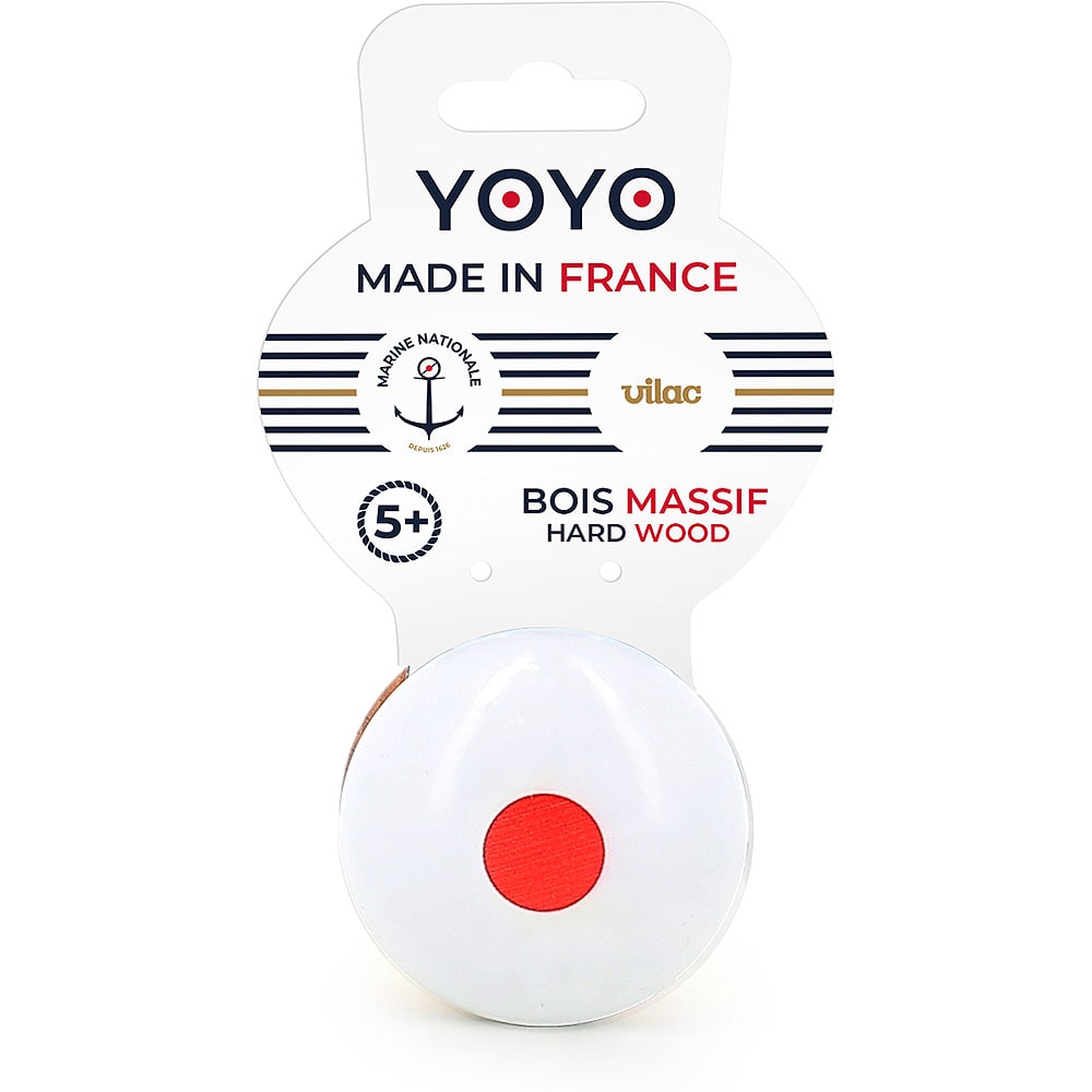 Yoyo marina francese - Bianco - LEGNO