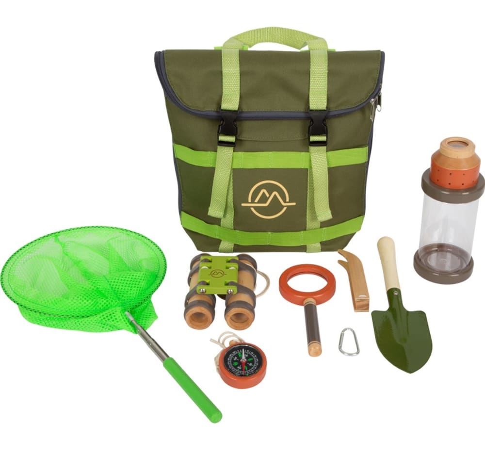 Small foot company Entdeckerrucksack Grün Holz