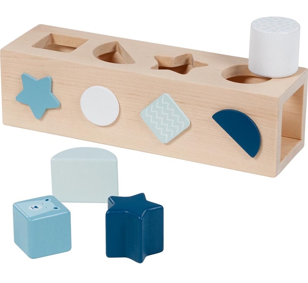 Scatola forme lifestyle azur - Blu - LEGNO