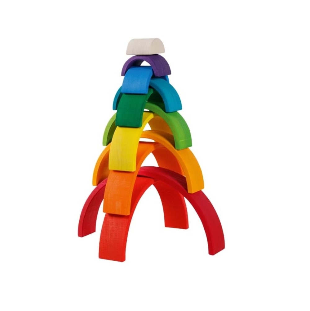 Set di costruzioni arcobaleno - Goki