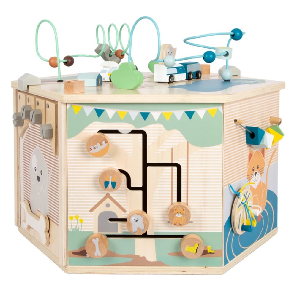 Cube de motricité xxl animaux domestiques
