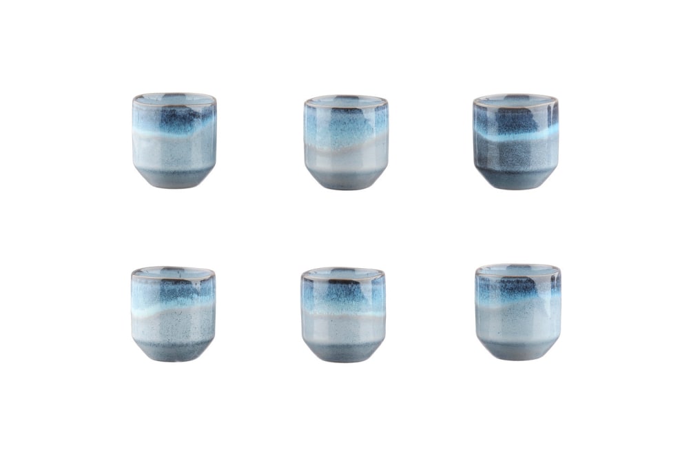 Taza 15cl - 6 Piezas - Mar
