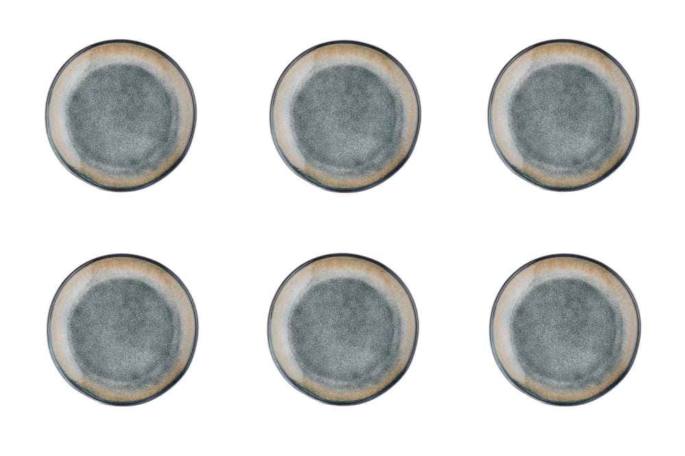 Plato GENESIS Ø20,5cm - 6 Piezas - Tierra