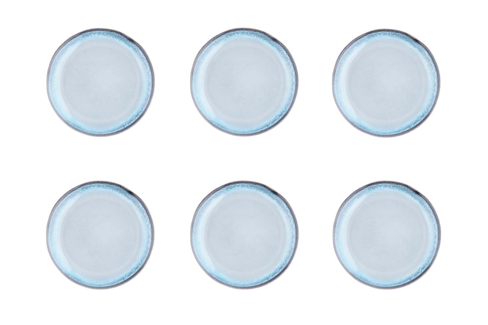 Plato Ø20,5cm - 6 Piezas - Mar