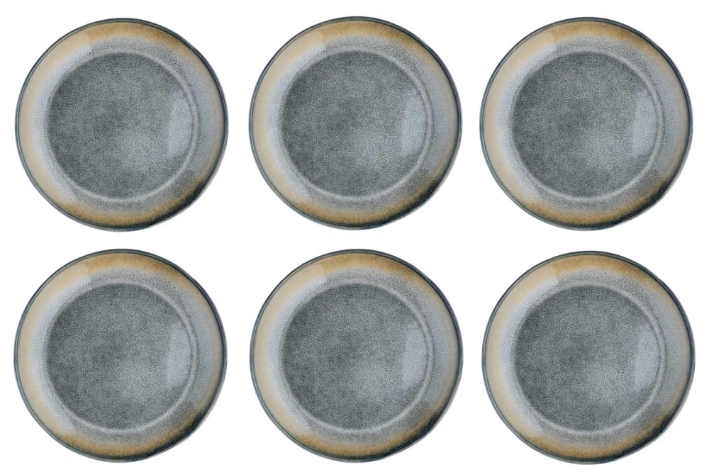Plato Ø27cm - 6 Piezas - Tierra