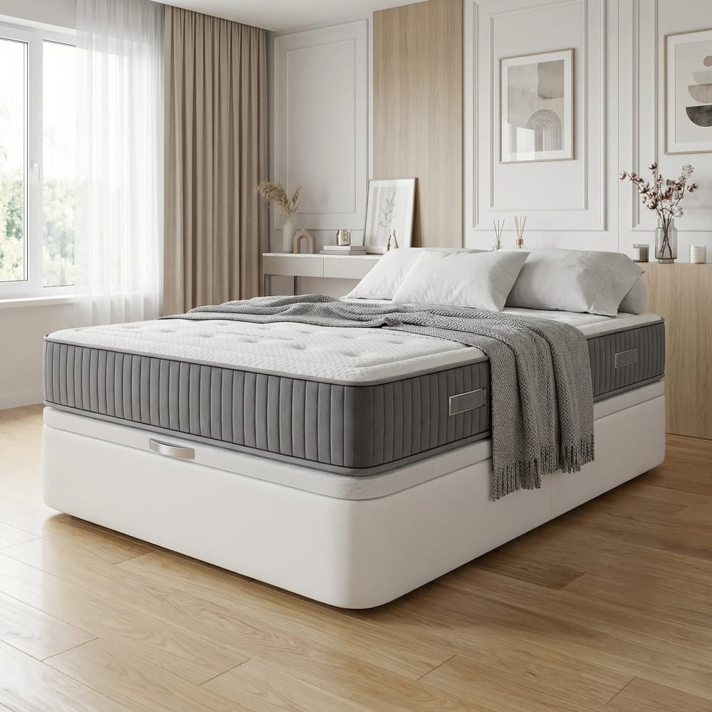 Matelas à ressorts ensachés haut gamme 30 cm 90X190